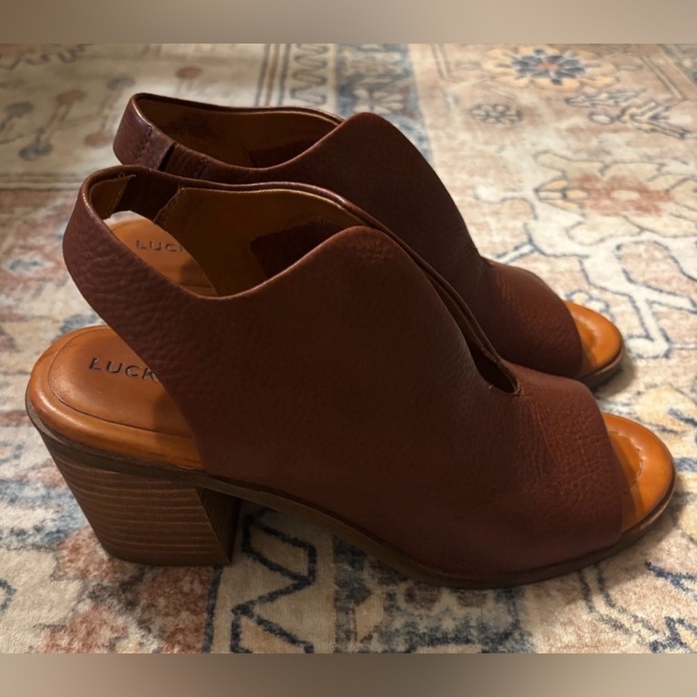 Lucky Brand Women’s Rhazy Slingback Heels | Size 7 - Picture 4 of 6